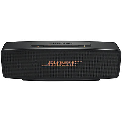 Bose® SoundLink® Mini II Bluetooth Portable Speaker with Built-In Speakerphone Black/Copper Bose® SoundLink® Mini II Bluetooth Portable Speaker with Built-In Speakerphone Black/Copper